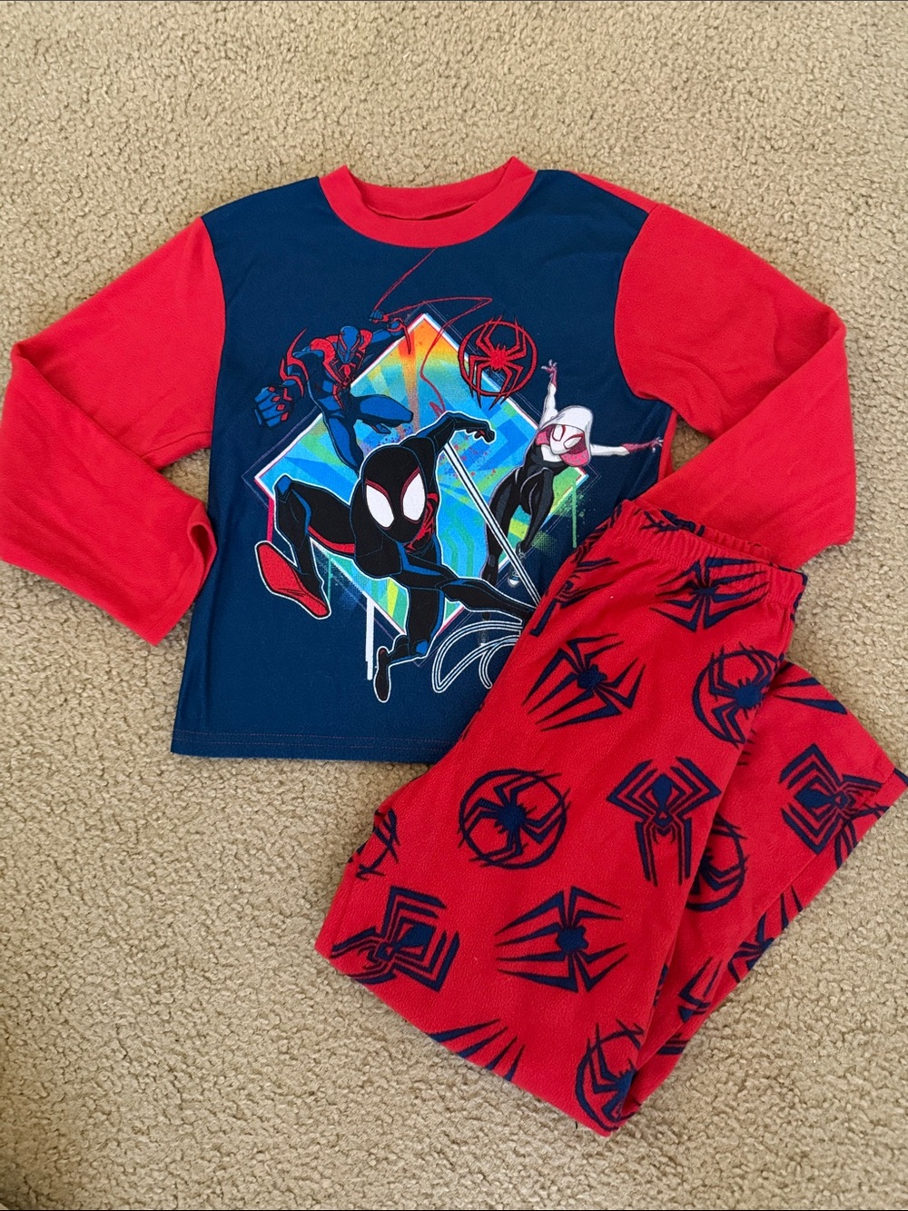 Kids Spider-Man Spider-Verse Pajama Set